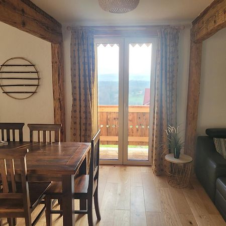 Fantastic View Vineyard Beskid Mountains Gruszow  Zimmer foto