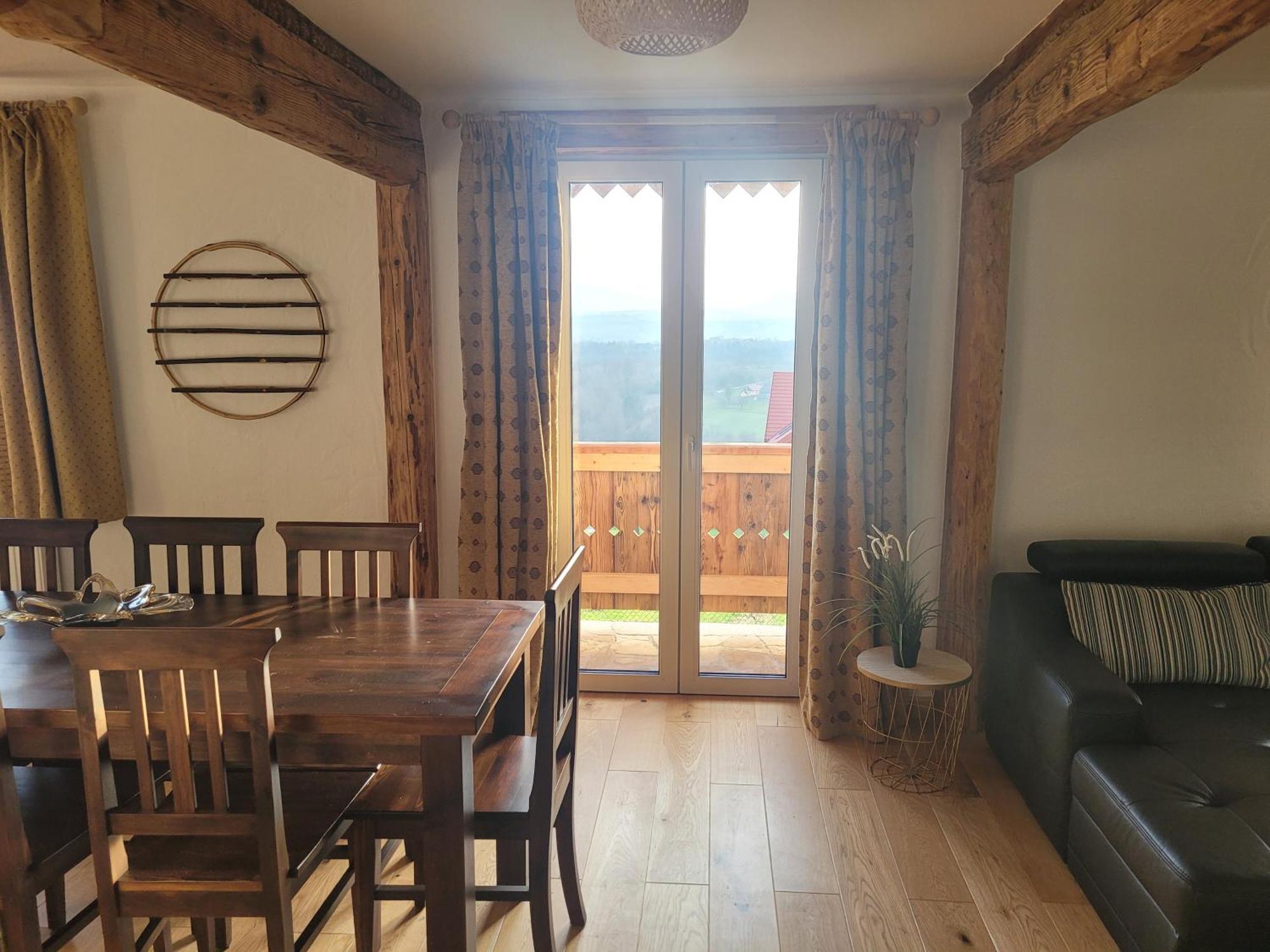 Fantastic View Vineyard Beskid Mountains Gruszow  Zimmer foto