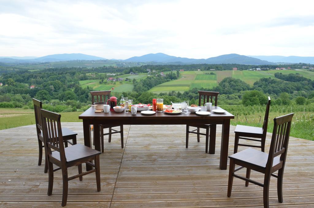 Fantastic View Vineyard Beskid Mountains Gruszow  Exterior foto